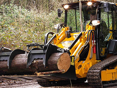 Neue JCB Modelle auf der GaLaBau 2014