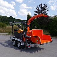 Sch&uuml;ltke-Ufkes Greentec zeigt Scheibenhacker Cheetah 30/80 und F&auml;llgreifer ForestCutter 370 auf den DLG-Waldtagen 