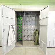 Entsorgungsbetriebe Essen: Trocknungsschr&auml;nke f&uuml;r 80 Mitarbeiter 