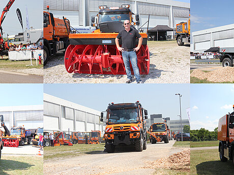 Action pur auf der Unimog Tour 2017