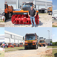 Action pur auf der Unimog Tour 2017