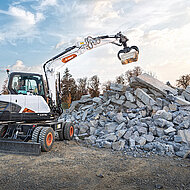 Kraftstoffeffiziente Motortechnik: neuer 6-Tonnen-Mobilbagger von Bobcat 