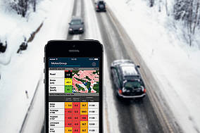 MeteoGroup bietet spezielle Wetter-App für Winterdienst-Kunden