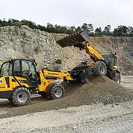 Vier neue Sch&auml;ffer-Teleradlader der Kompakt- und Mittelklasse