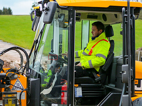 JCB: mehr Fahrkomfort f&uuml;r mittlere Radlader 411 und 417