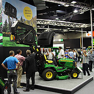 GaLaBau-Fachmesse 2016 in N&uuml;rnberg - Messeauftritt John Deere 