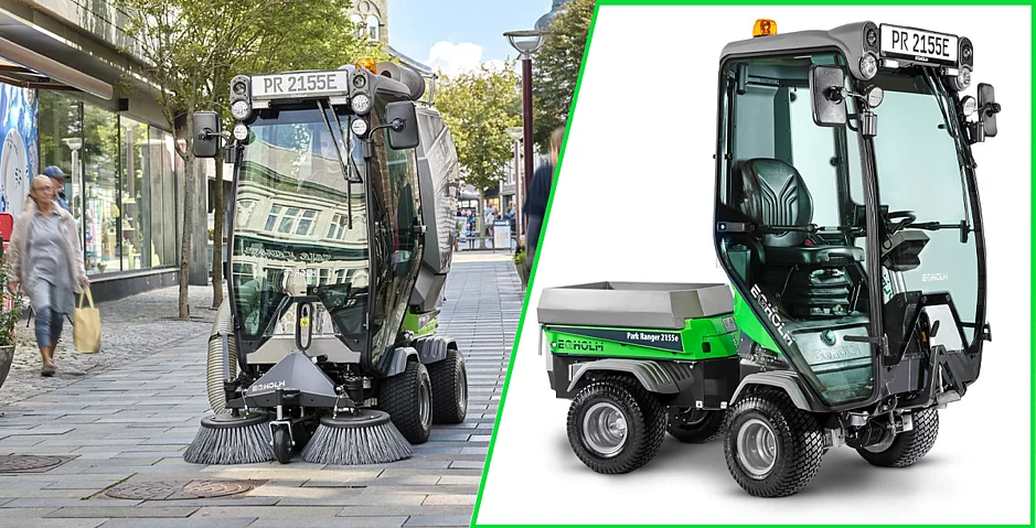 Neuer Park Ranger 2155e: 100 Prozent elektrisch – 100 Prozent Leistung