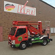 PALFINGER: Hubarbeitsb&uuml;hne P 160 A f&uuml;r KFR Mietlifte 