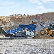 Kleemann: neue Grobst&uuml;cksiebanlage MOBISCREEN MSS 502(i) EVO