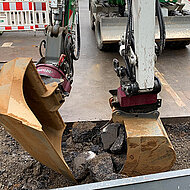 Leitungsbau: RotoTop unterst&uuml;tzt Bauunternehmung L&uuml;ck und Wahlen aus D&uuml;ren