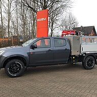 Big-Max meets Maxi-Lift: Kunath und Geth&ouml;ffer machen aus dem Isuzu Double Cab einen Lasten-Allrounder