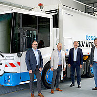 Zusammenarbeit der Quantron AG mit H2Go