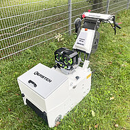 Seedomat e &ndash; die elektrische Rasenbaumaschine