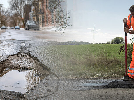 Schweizer Käse auf den Straßen: Welche Asphaltreparatur hilft?