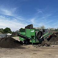 Kehrgutaufbereitung mit der Multi Screen 1600