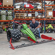 Leistungssportler vertraut auf modernste Technik