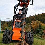 SSQ Worky Quad &ndash; kompakter Minilader mit gen&uuml;gend Power