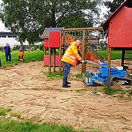 fiorentini Baby Tapiro: Sandreinigungsmaschine im Einsatz 
