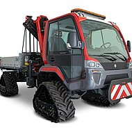 Lintrac und Unitrac mit Kettenfahrwerk