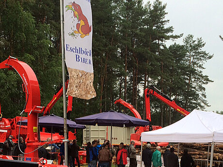 Biber Powertruck Vican war der Publikumsmagnet auf der KWF