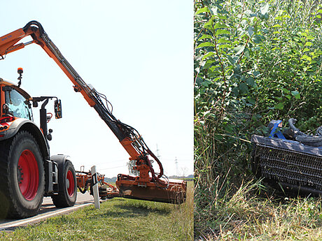 Reportage: Mähen und Mulchen in Dauerschleife