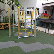 WARCO-Fallschutzplatten mit Rei&szlig;verschluss-Verzahnung