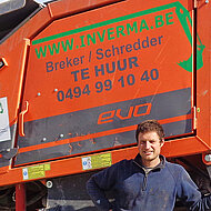 Belgischer Jungunternehmer setzt auf Zweiwellenzerkleinerer