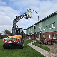 Neuer MECALAC 12 MTX GreenJob f&uuml;r den Amtsbauhof H&uuml;rup