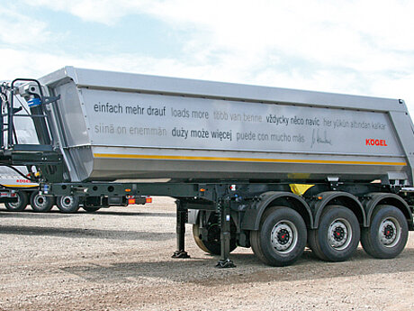 K&ouml;gel Mulden-Kipper &ndash; jetzt auch mit 27 m&sup3; Mulde 