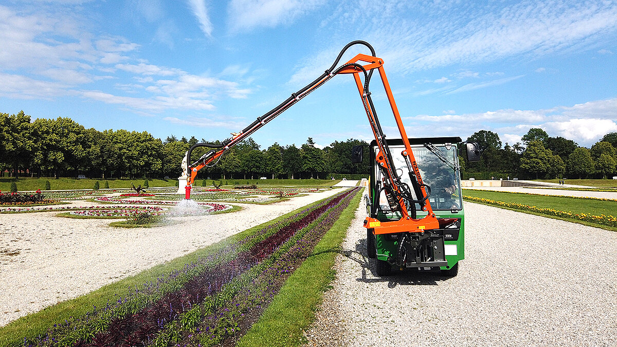 Flow-Control: GPS-gestützte Bewässerung mit Online-Portal