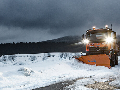 Rechtliche Grundlagen für Blaulicht im Winterdienst