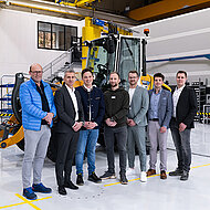 Investition in neue Montage f&uuml;r batterieelektrische Radlader