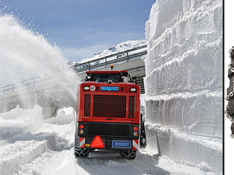 Ottinger-Ketten bew&auml;hren sich im Extremeinsatz am Gotthardpass