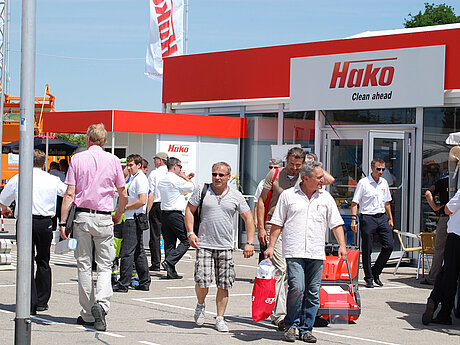 Hako-Werke auf der DemoPark 2011 - Herzklopfen inklusive