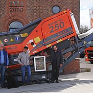 ARJES liefert 500. Maschine vom IMPAKTOR 250 EVO aus