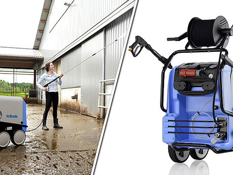 Kr&auml;nzle therm-RP-Serie: smarte Hochdruckreiniger 