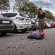 DuroSweep 77: Turbo-Kehrsystem f&uuml;r gro&szlig;e Fl&auml;chen