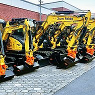 HKL r&uuml;stet Zum Felde mit neuer Yanmar-Maschinenflotte aus
