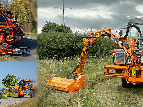 Mähausleger im Überblick - Hersteller setzen immer häufiger auf „ökologische Systeme“