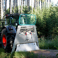 Pfanzelt pr&auml;sentiert neue Seilwindenbaureihe auf der Forstmesse (Luzern)