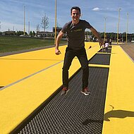 Neue Gestaltungsm&ouml;glichkeiten mit dem Hally-Gally-Spielplatztrampolin Maximus VI und Maximus IX