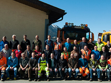 Kehren, klettern, kitten: Die Straßenmeisterei Pongau packt den Winter ein