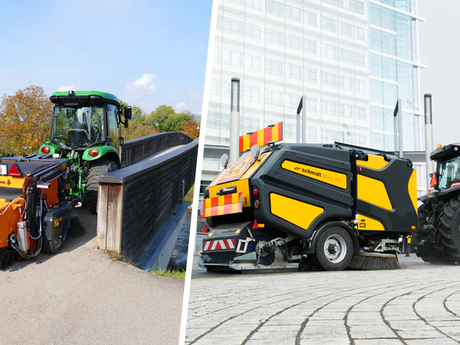 Mechanische Anh&auml;nge-Kehrmaschinen &ndash; leise und vielseitig einsetzbar