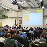 Neue Lernmittel werden den IPAF Trainer vorgestellt