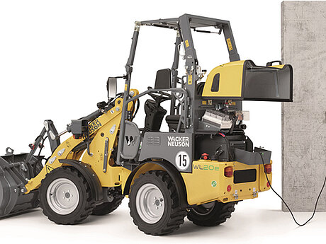 Weiterentwicklung des Wacker Neuson Elektroradladers WL20e 