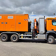 Kanalbetrieb der Stadtentw&auml;sserung Dortmund setzt auf Notfallpumpencontainer