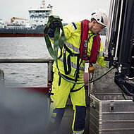 Umweltproduktdeklarierte Warnschutzkollektion aus 4-Wege-Stretch