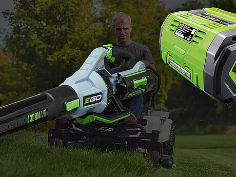 LB7650E: extrem starker Akku-Laubbl&auml;ser