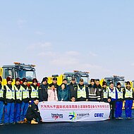Boschung liefert 12 Winterdienstfahrzeuge an den chinesischen Flughafen Dalian