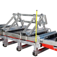 Neuer Ablagest&auml;nder zur Aufbewahrung von Kehrbesen